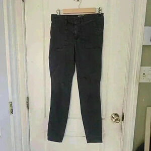 P7412 j.crew khaki blue grey skinny jean size  26in